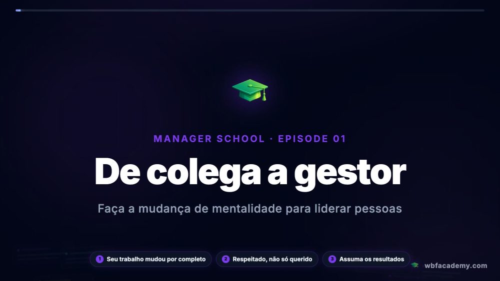 De colega a gestor