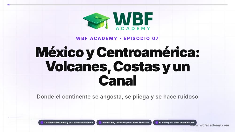 México y Centroamérica: Volcanes, Costas y un Canal