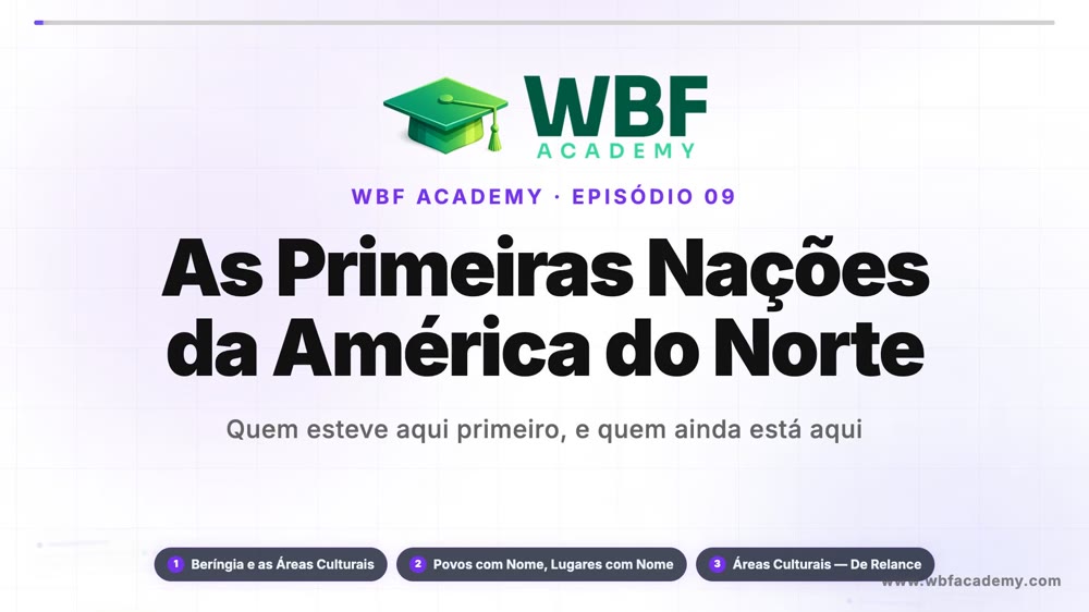 As Primeiras Nações da América do Norte