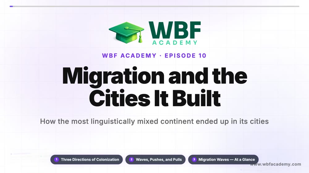 Migration and the Cities It Built