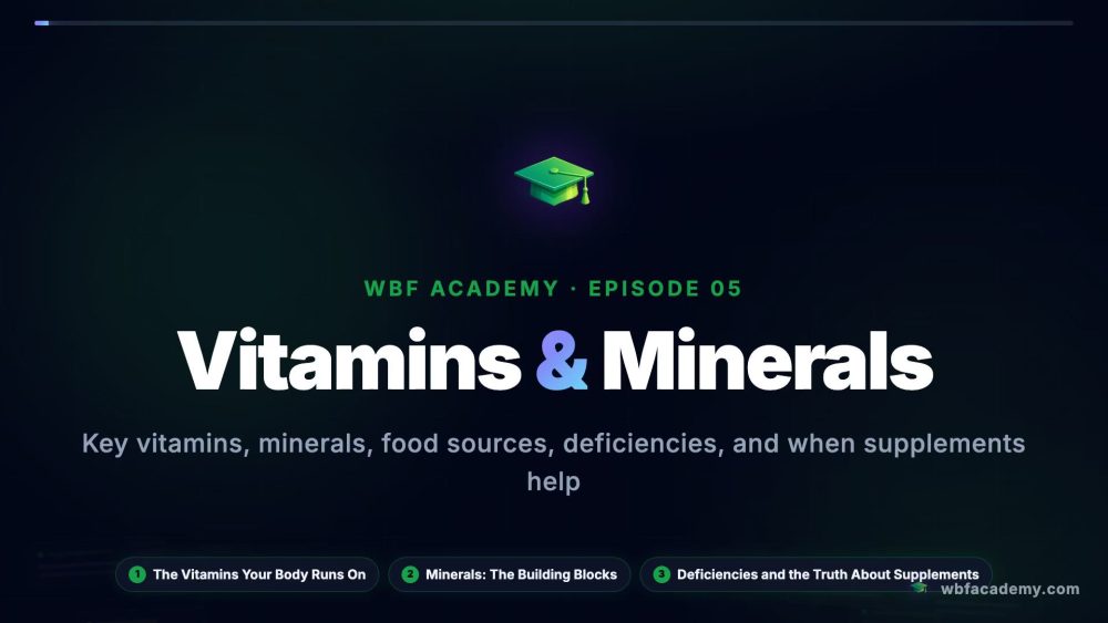 Vitamins & Minerals