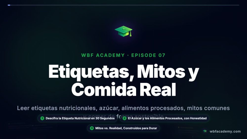 Etiquetas, Mitos y Comida Real