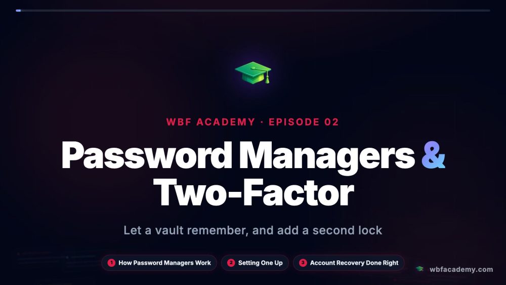 Password Managers & Two-Factor