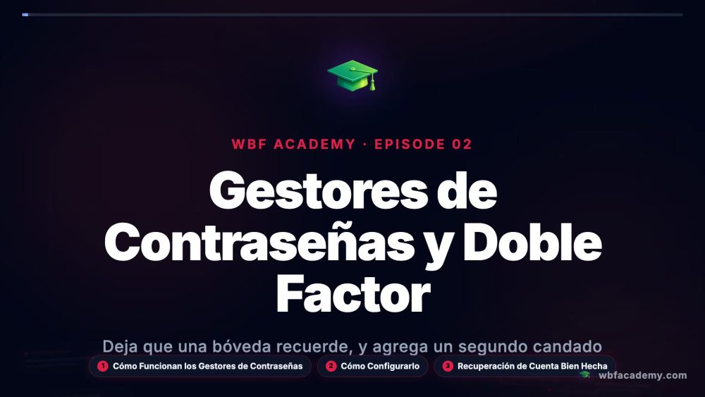 Gestores de Contraseñas y Doble Factor