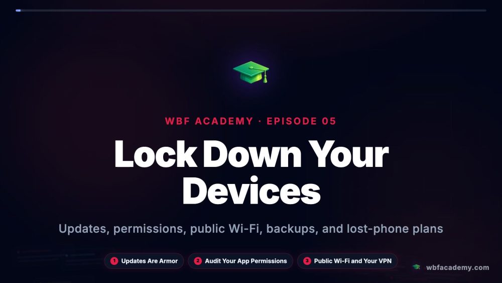 Lock Down Your Devices