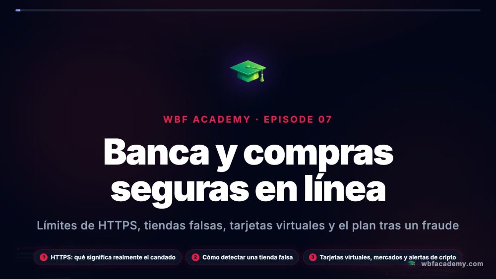 Banca y compras seguras en línea