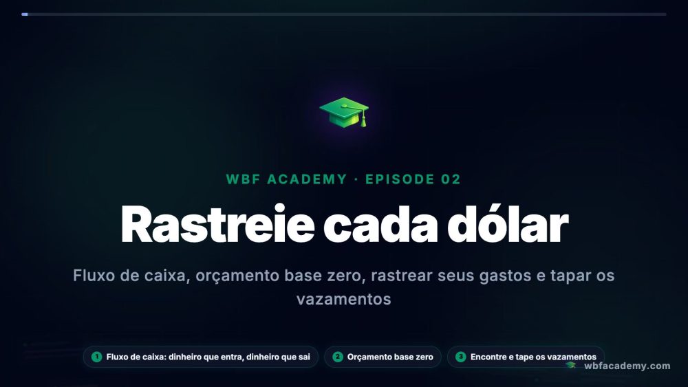 Rastreie cada dólar