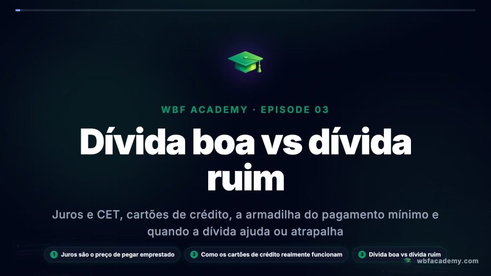 Dívida boa vs dívida ruim