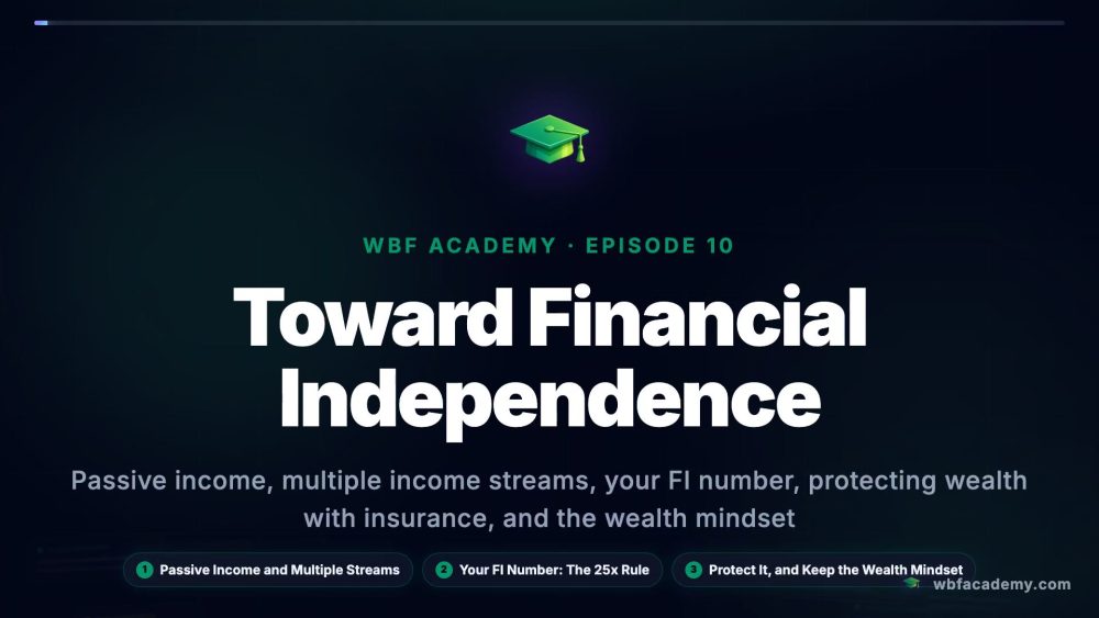 Toward Financial Independence
