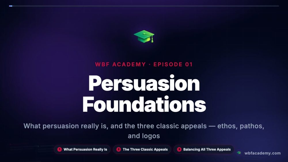 Persuasion Foundations