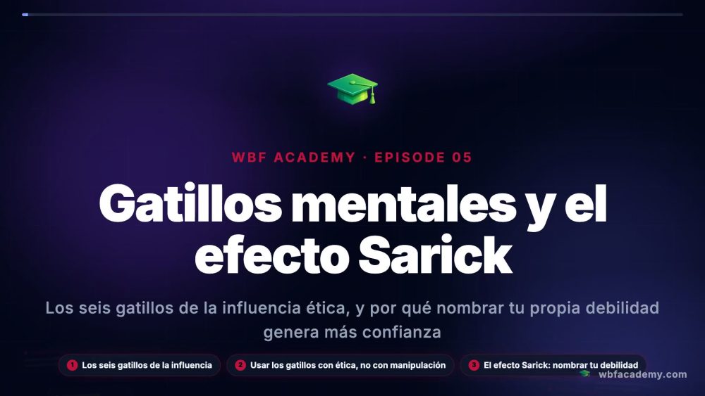 Gatillos mentales y el efecto Sarick