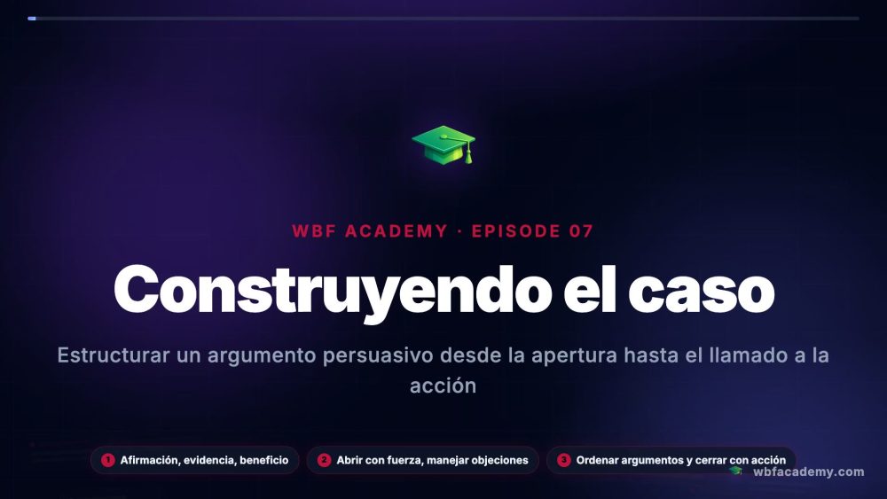 Construyendo el caso