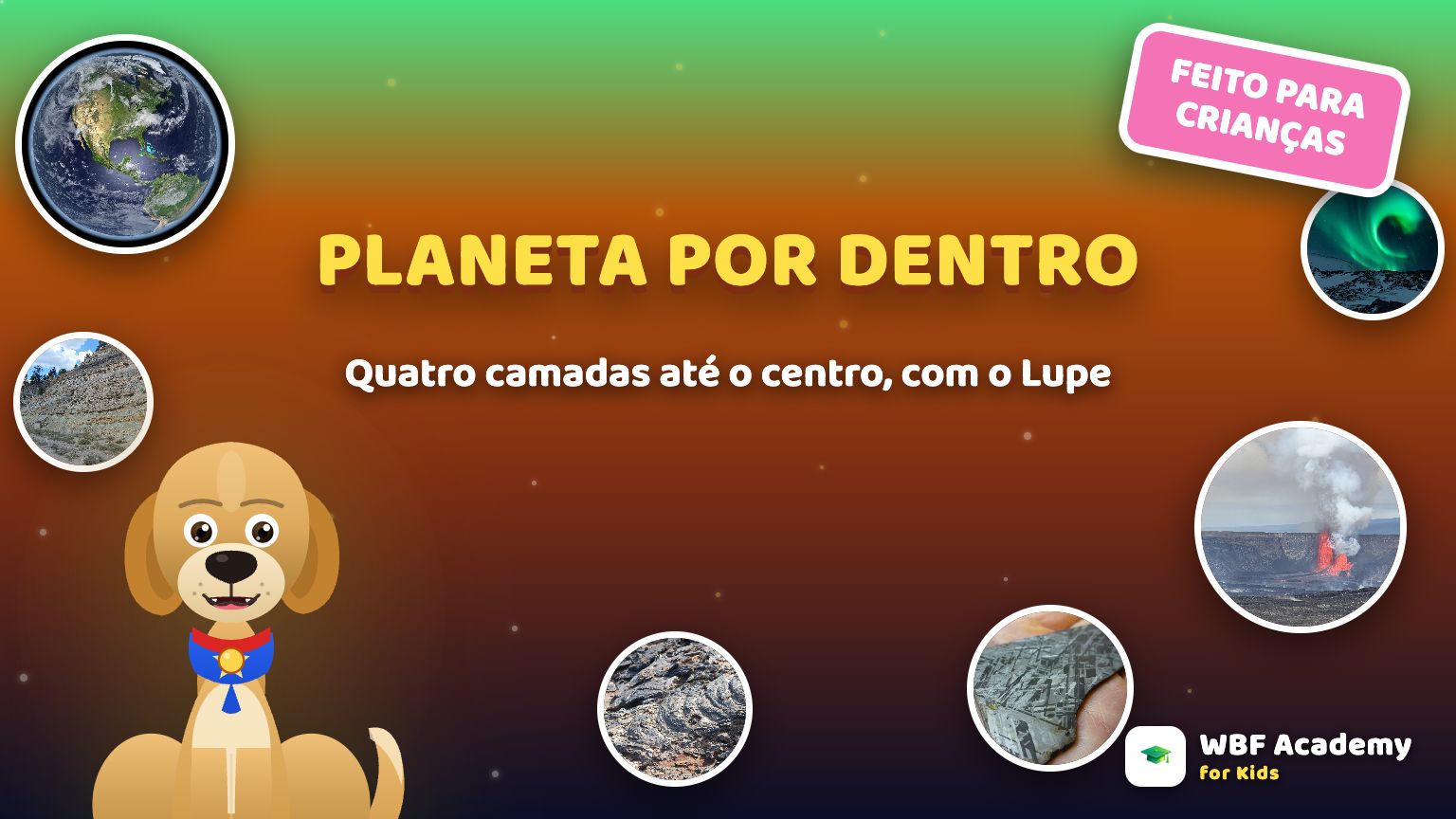 O Planeta por Dentro para Crianças