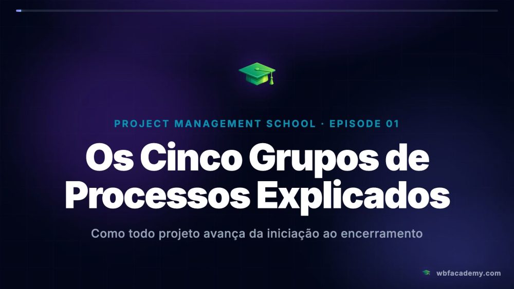 Os Cinco Grupos de Processos Explicados