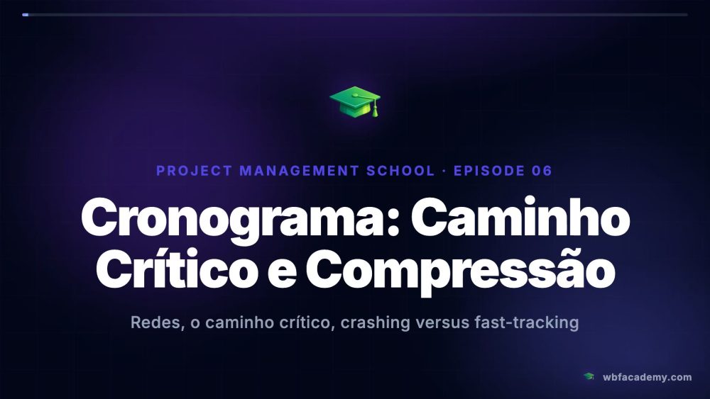 Cronograma: Caminho Crítico e Compressão