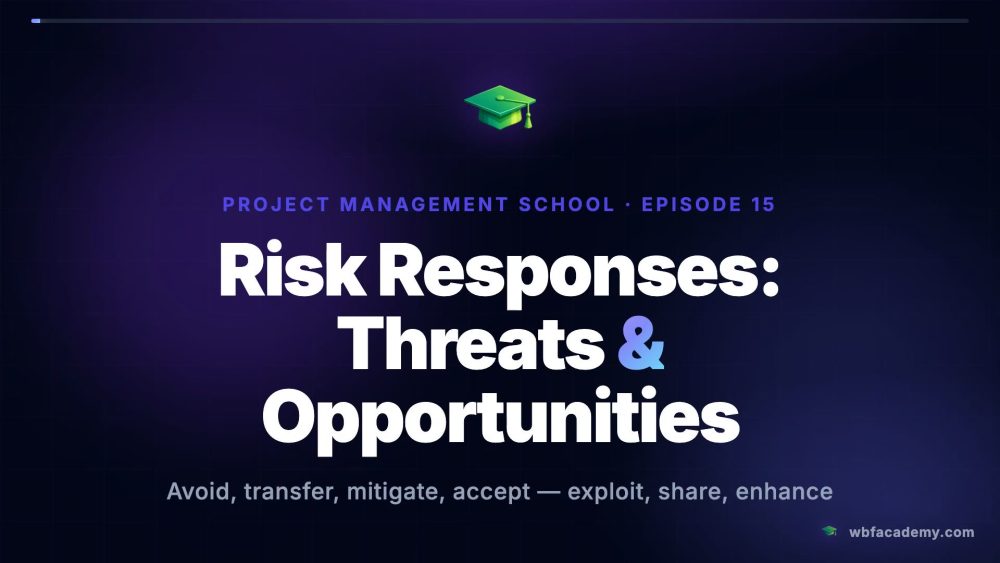 Risk Responses: Threats & Opportunities
