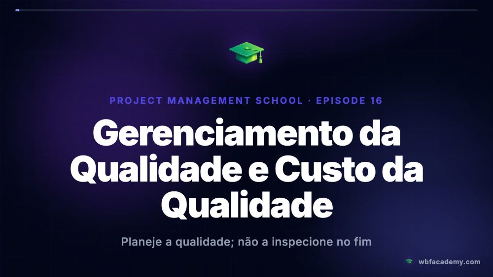 Gerenciamento da Qualidade e Custo da Qualidade