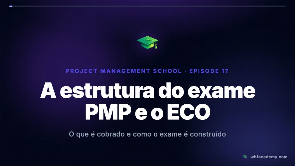 A estrutura do exame PMP e o ECO