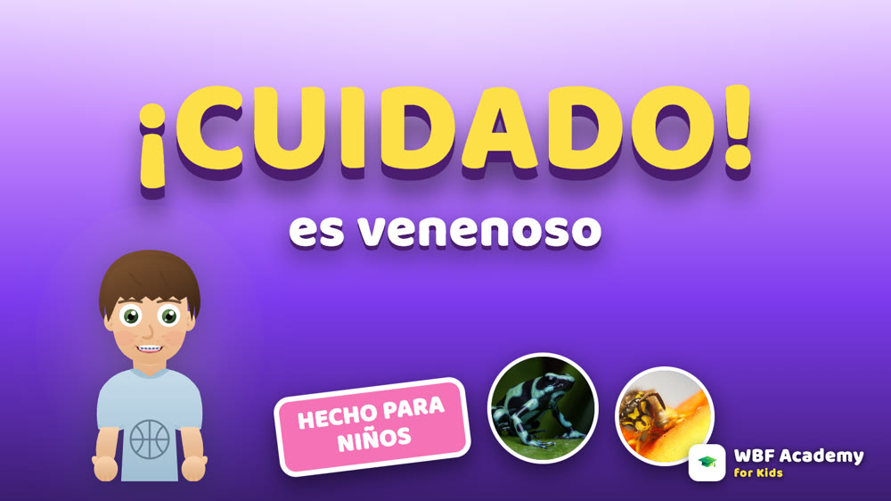 ¡Cuidado, es Venenoso!