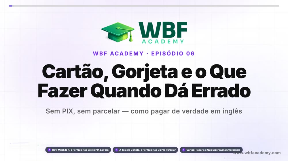 Cartão, Gorjeta e o Que Fazer Quando Dá Errado