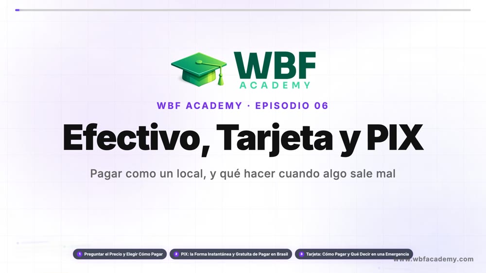 Efectivo, Tarjeta y PIX