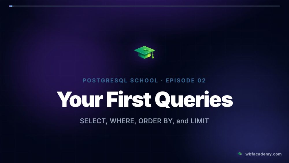 Your First Queries