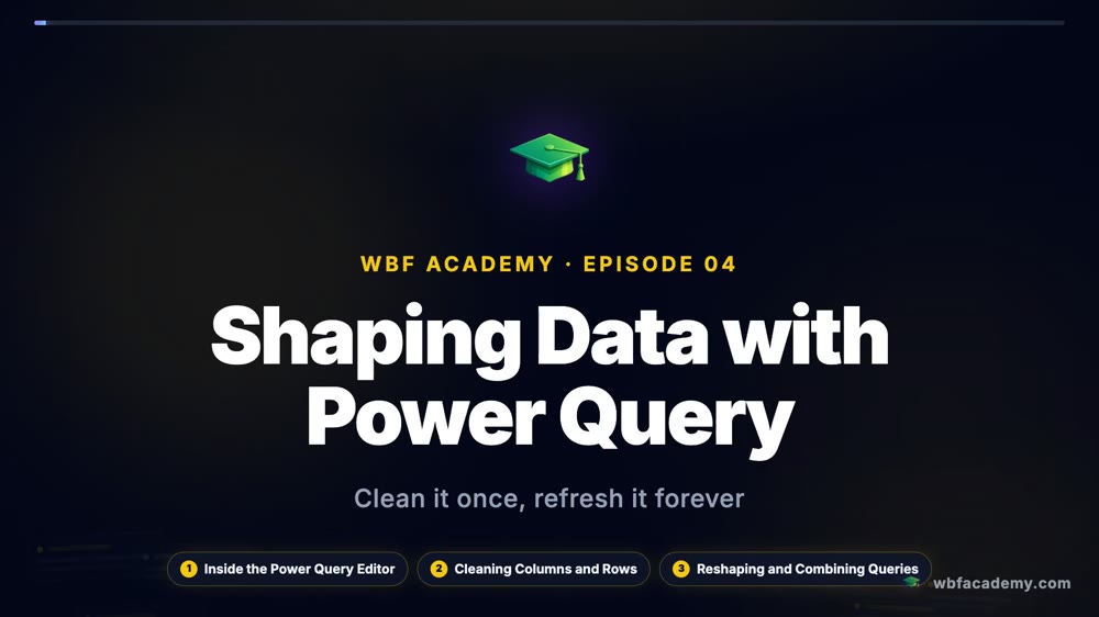 Shaping Data with Power Query