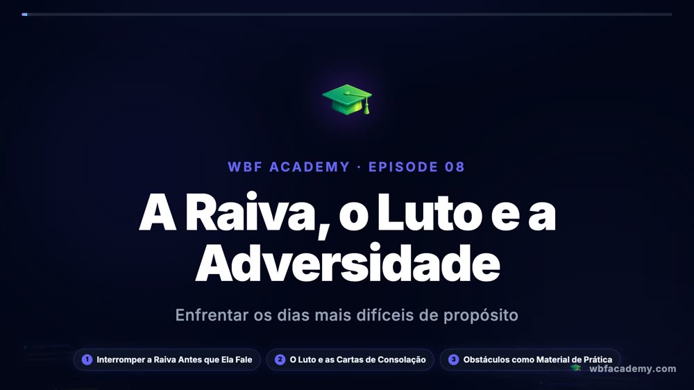 A Raiva, o Luto e a Adversidade