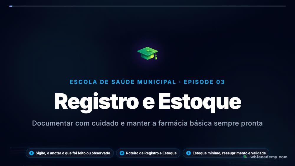 Registro e Estoque