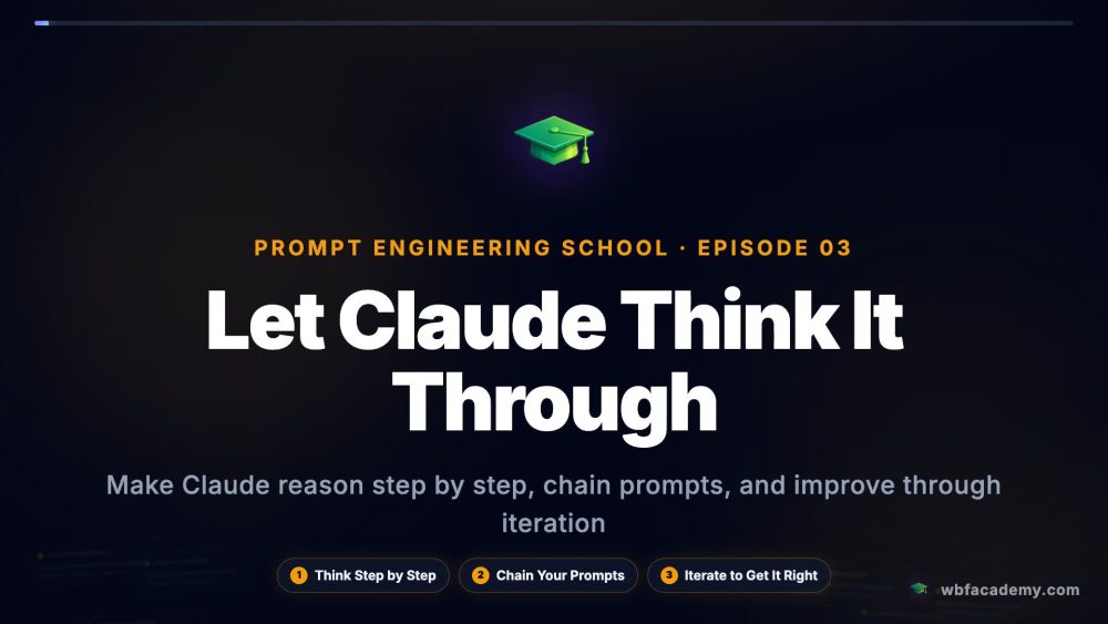Let Claude Think It Through