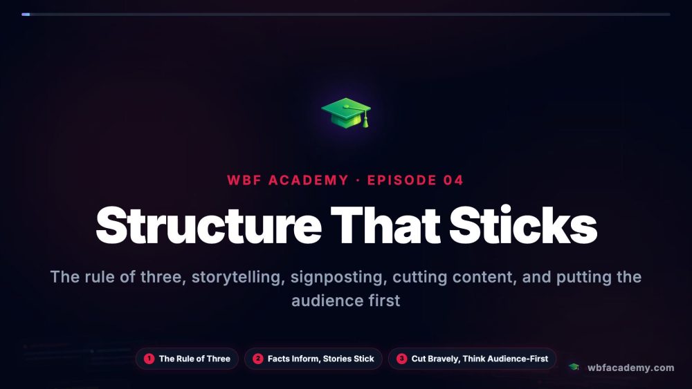 Structure That Sticks