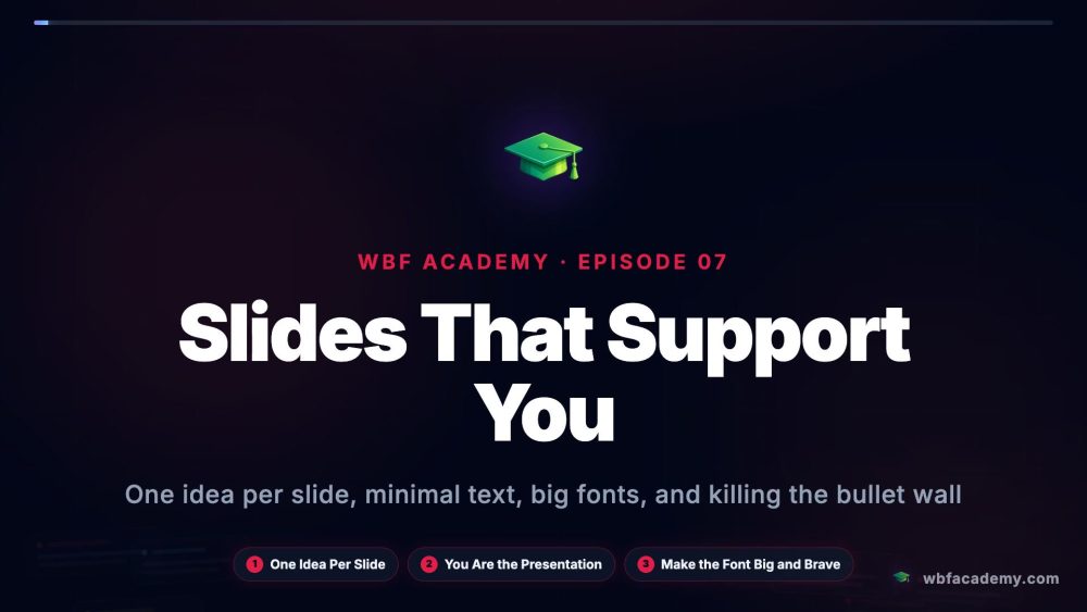 Slides That Support You