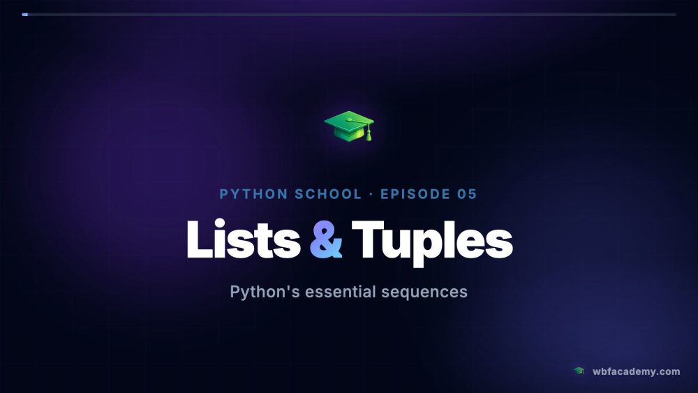 Lists & Tuples