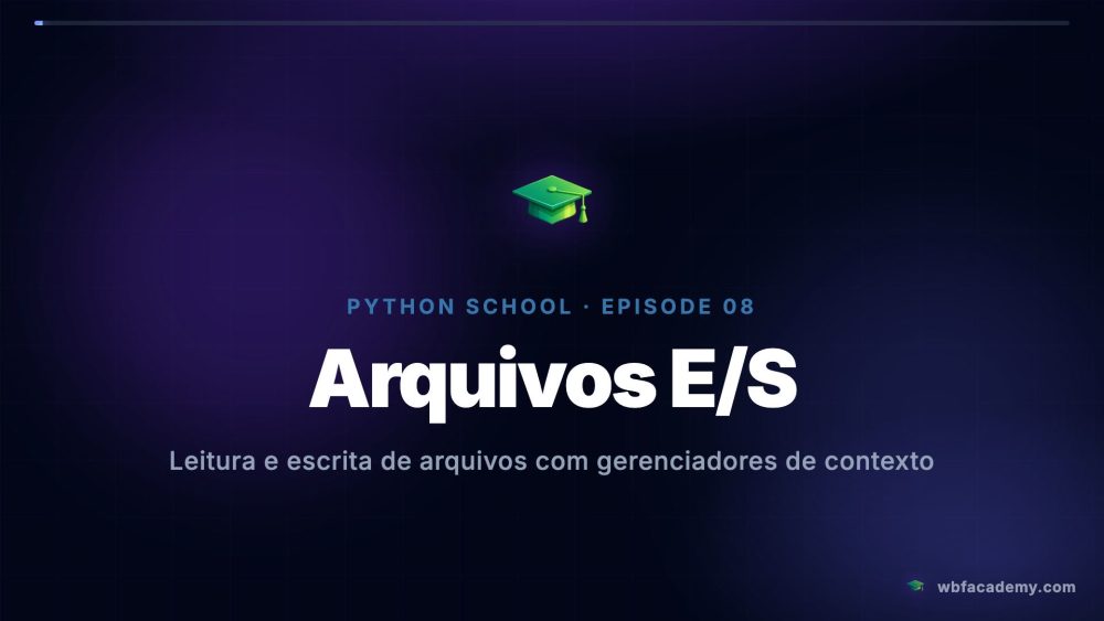 Arquivos E/S