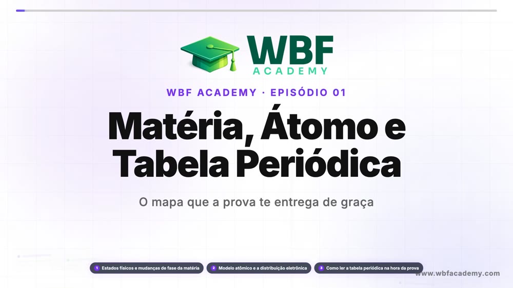 Matéria, Átomo e Tabela Periódica
