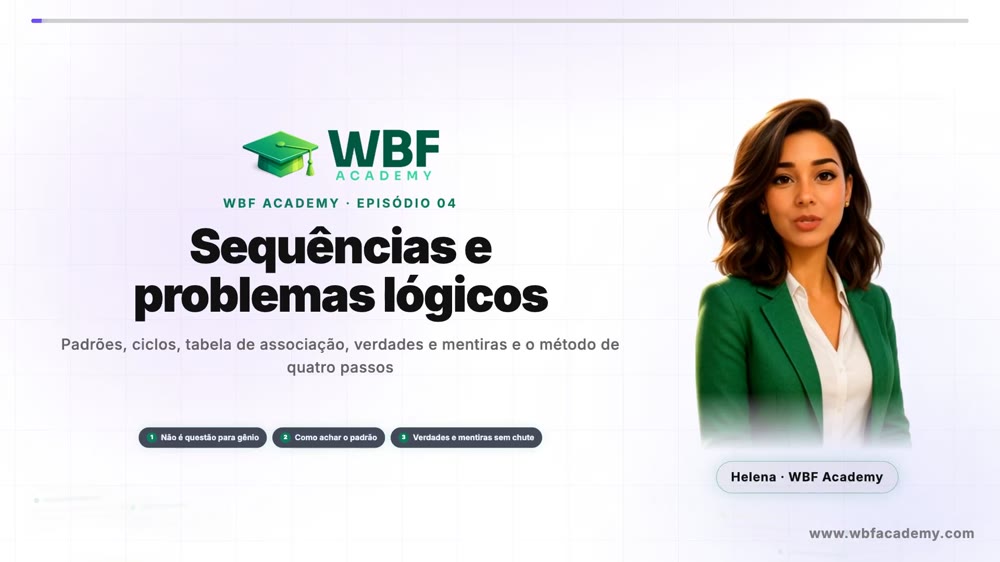 Sequências e problemas lógicos