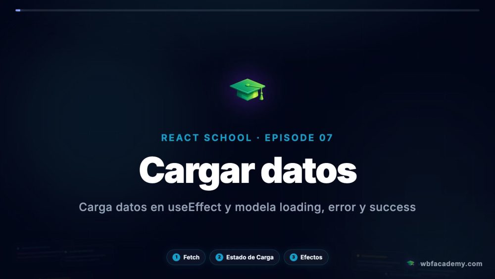 Cargar datos