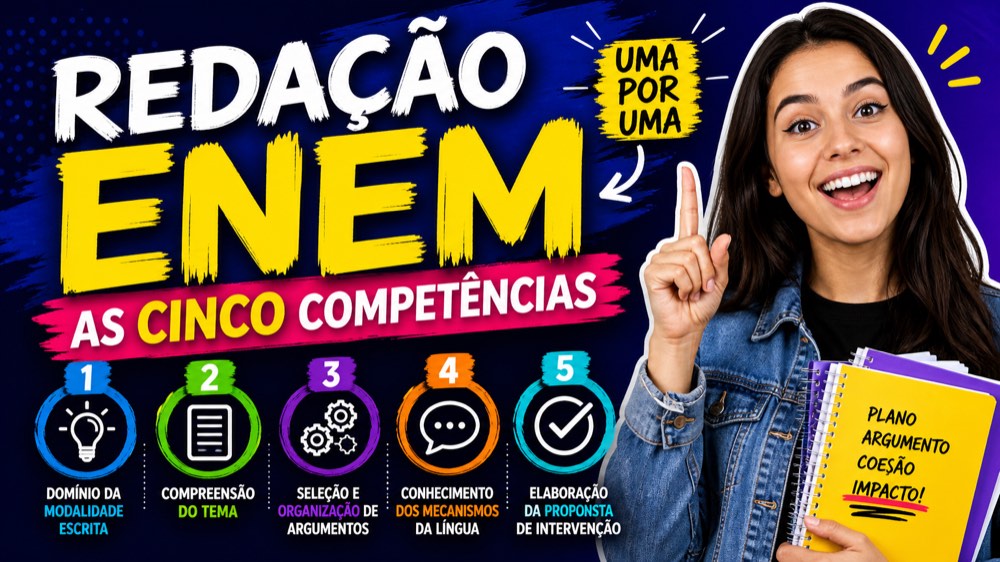 Redação ENEM: as Cinco Competências