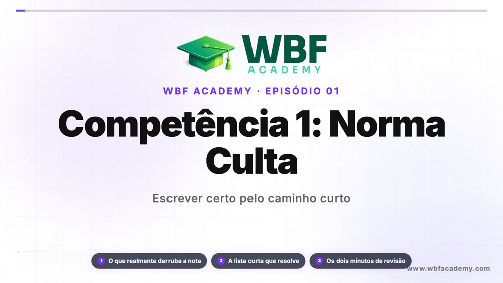 Competência 1: Norma Culta