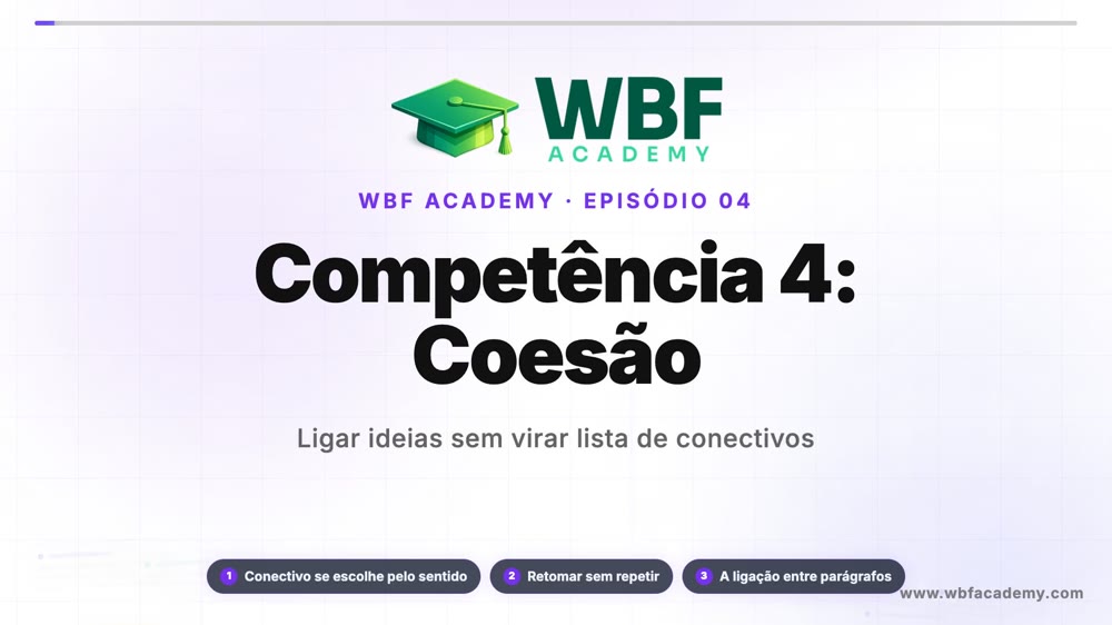 Competência 4: Coesão