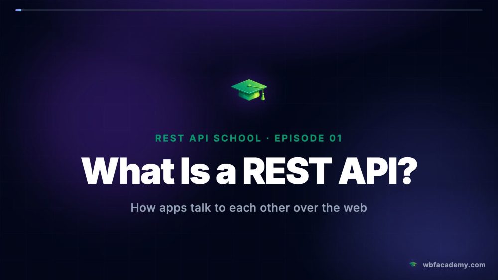 What Is a REST API?