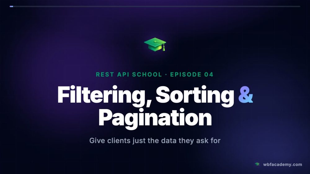 Filtering, Sorting & Pagination