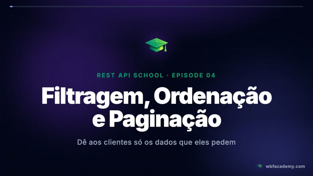 Filtragem, Ordenação e Paginação
