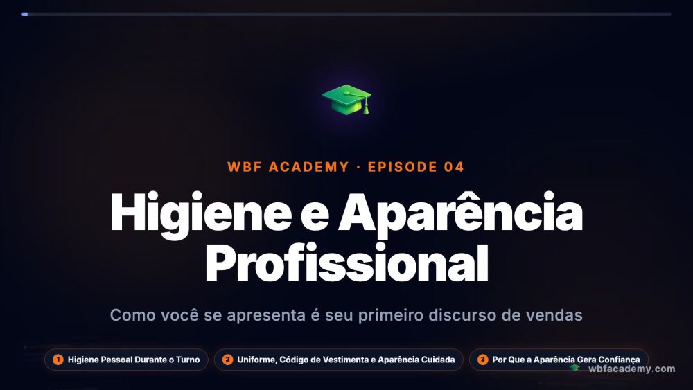 Higiene e Aparência Profissional