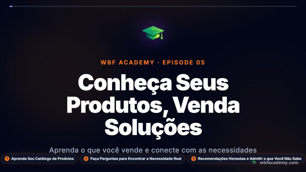 Conheça Seus Produtos, Venda Soluções