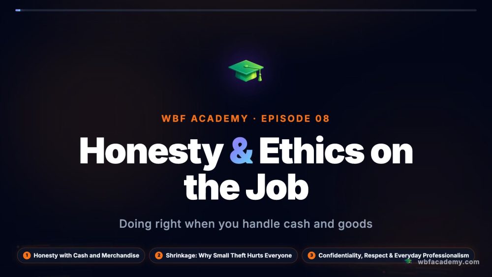 Honesty & Ethics on the Job