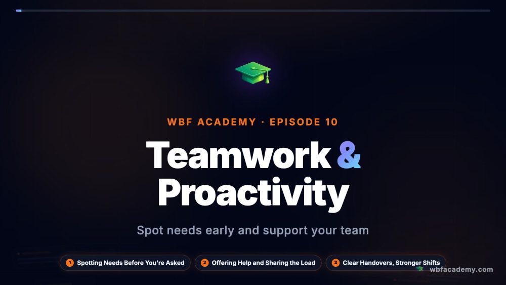 Teamwork & Proactivity