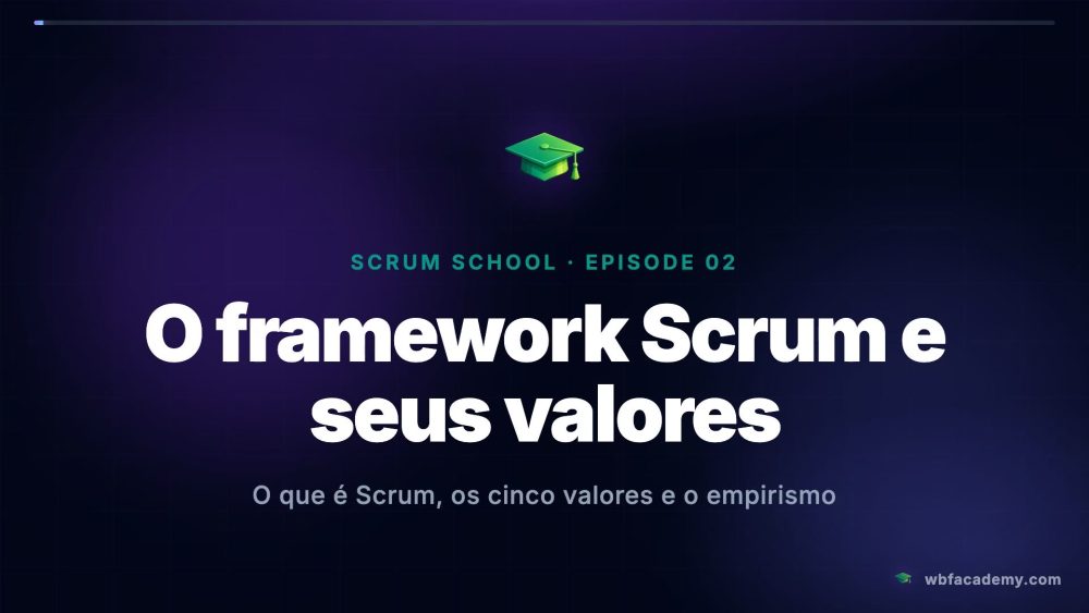 O framework Scrum e seus valores