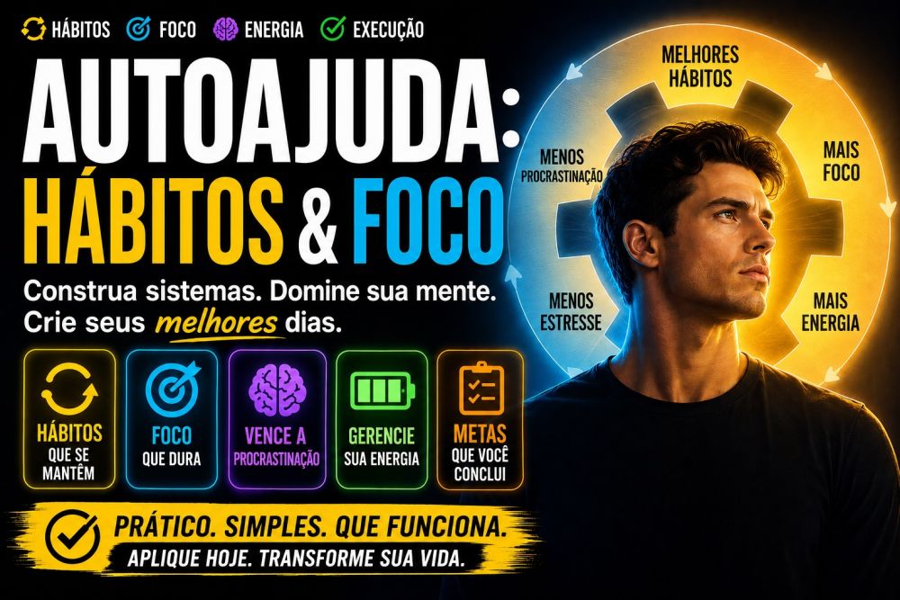 Autoajuda: Hábitos e Foco