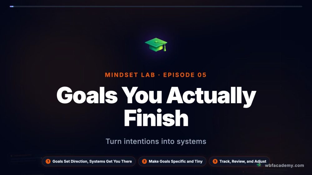 Goals You Actually Finish